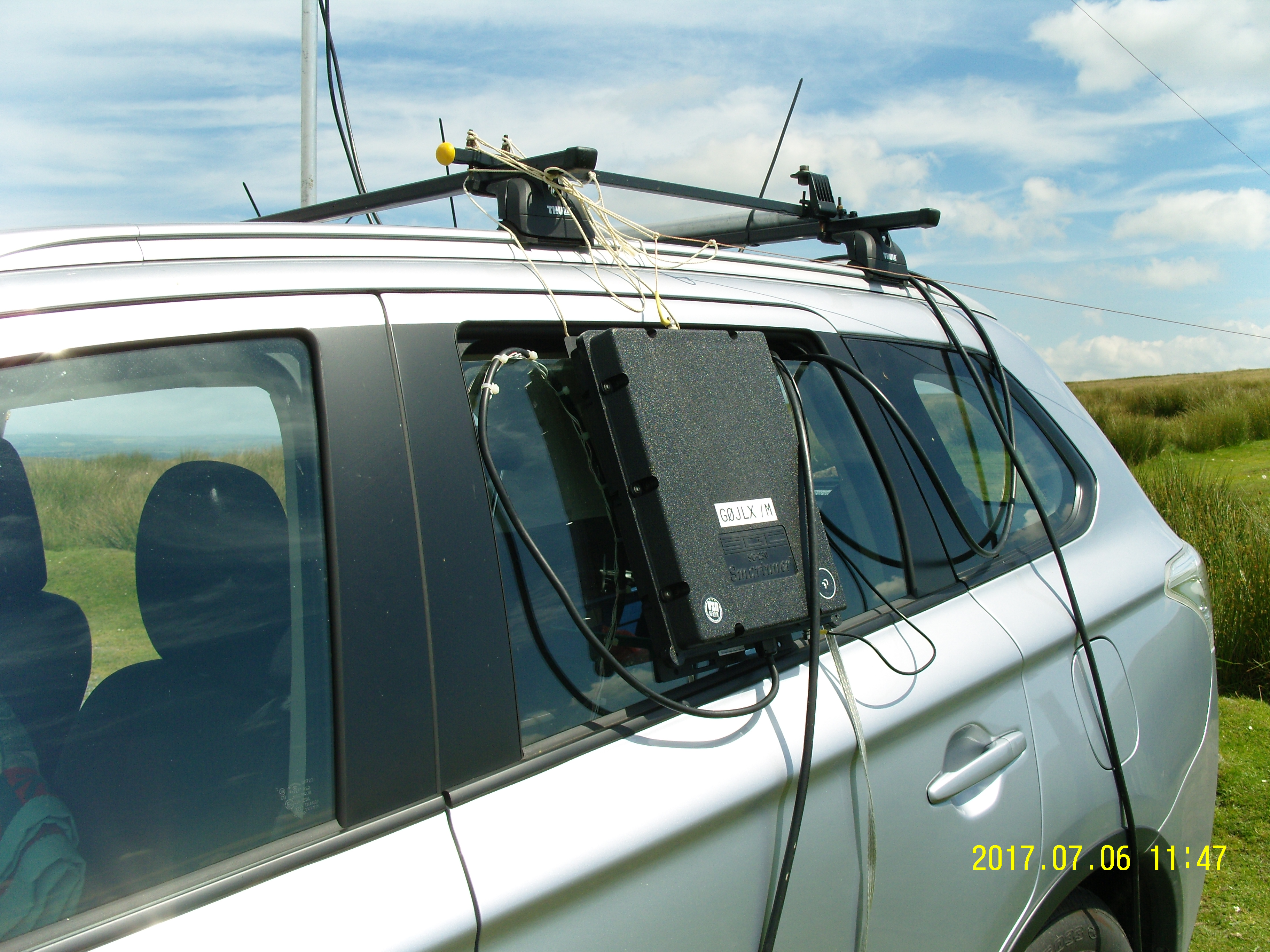 GWØJLX /p SG-230 ATU plus Experimental Aerial