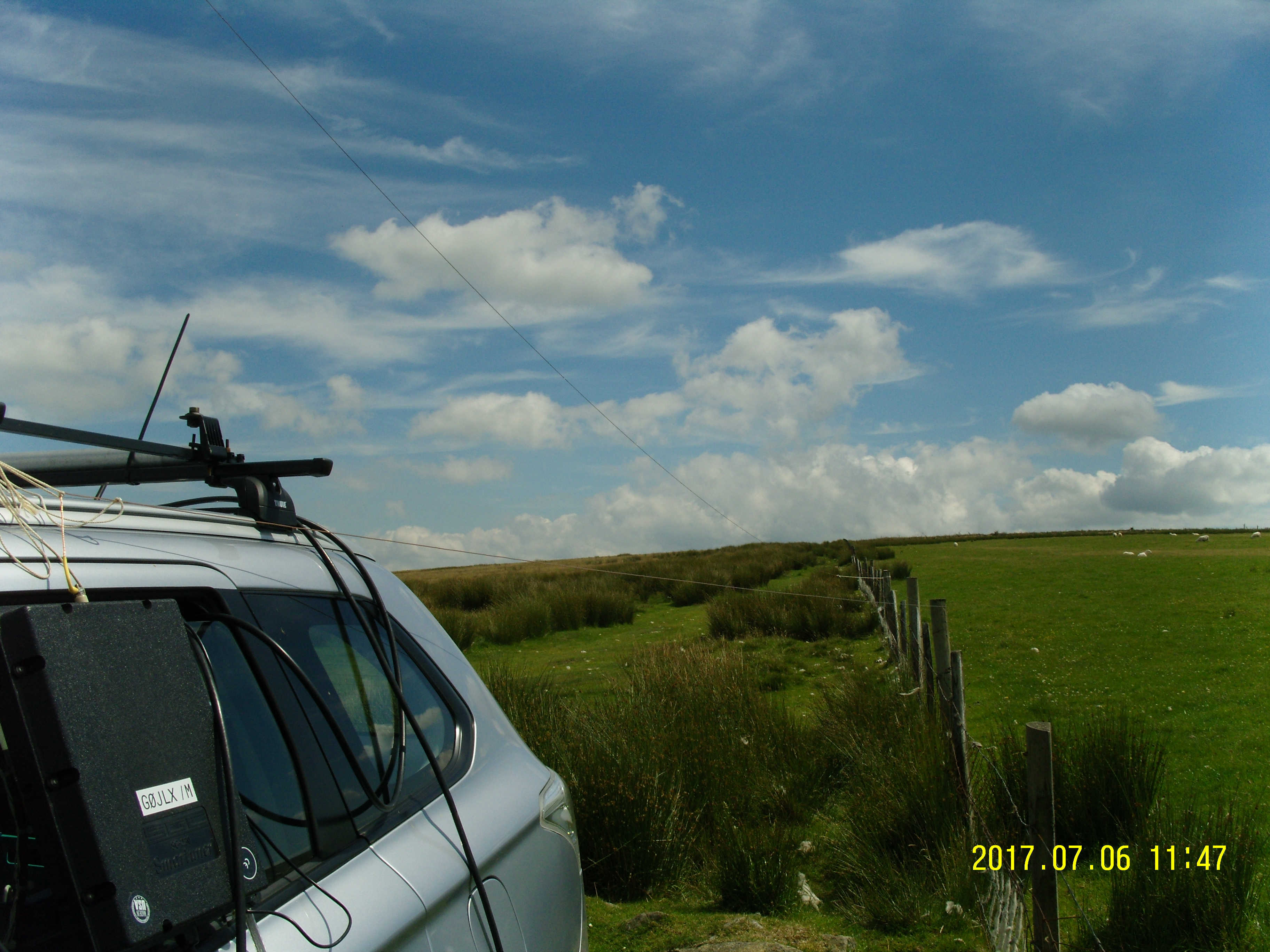 GWØJLX /p Typical Aerial Arrangement